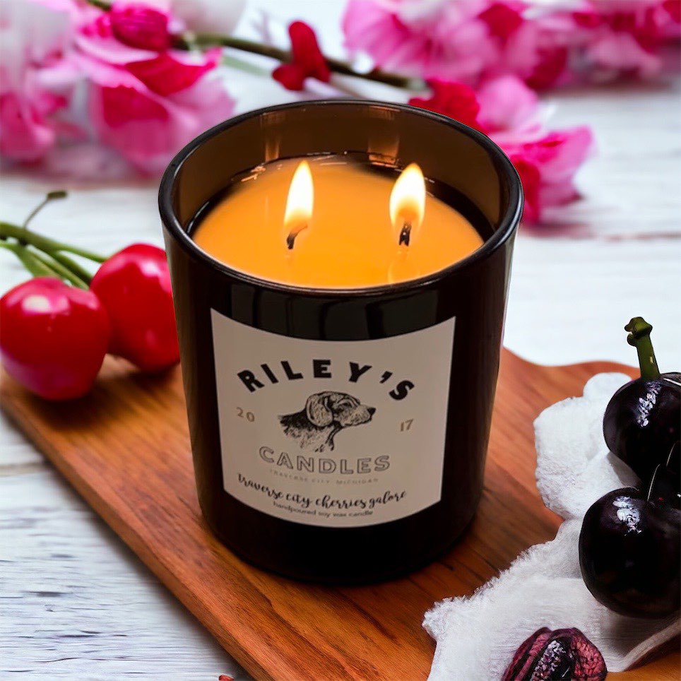 Traverse City Cherry Riley's Candle