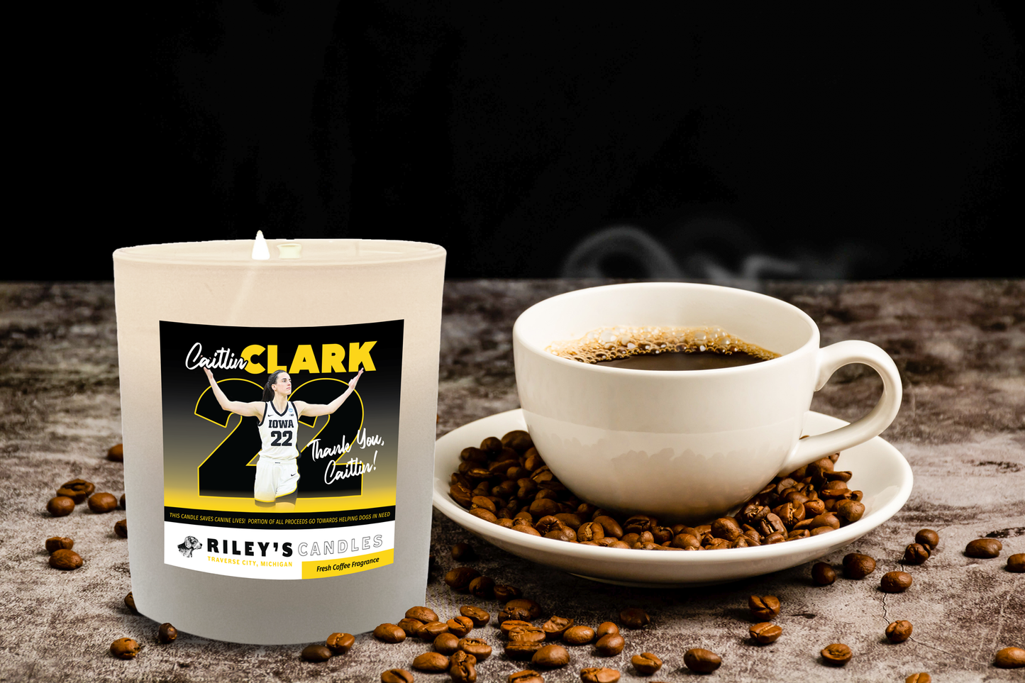 Victory Brew: Caitlin Clark Commemorative Candle