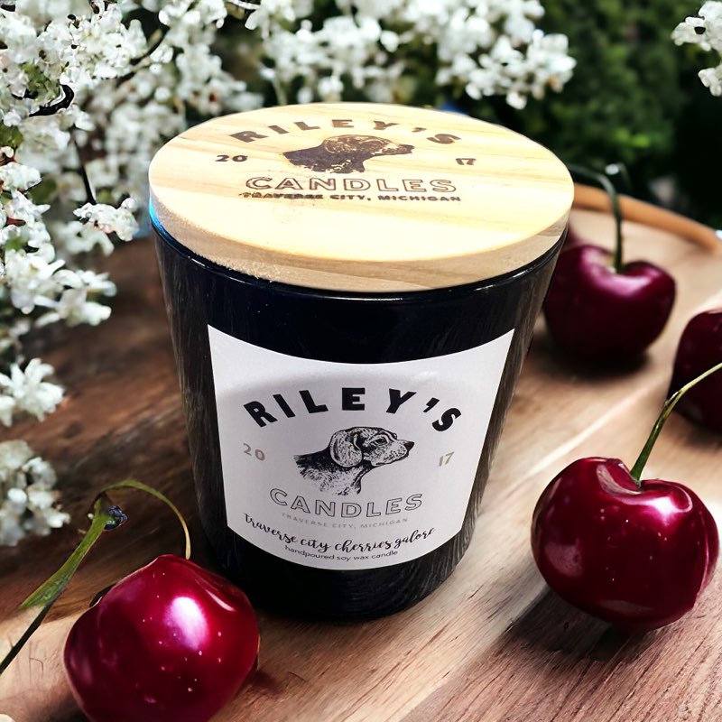 Traverse City Cherry Riley's Candle