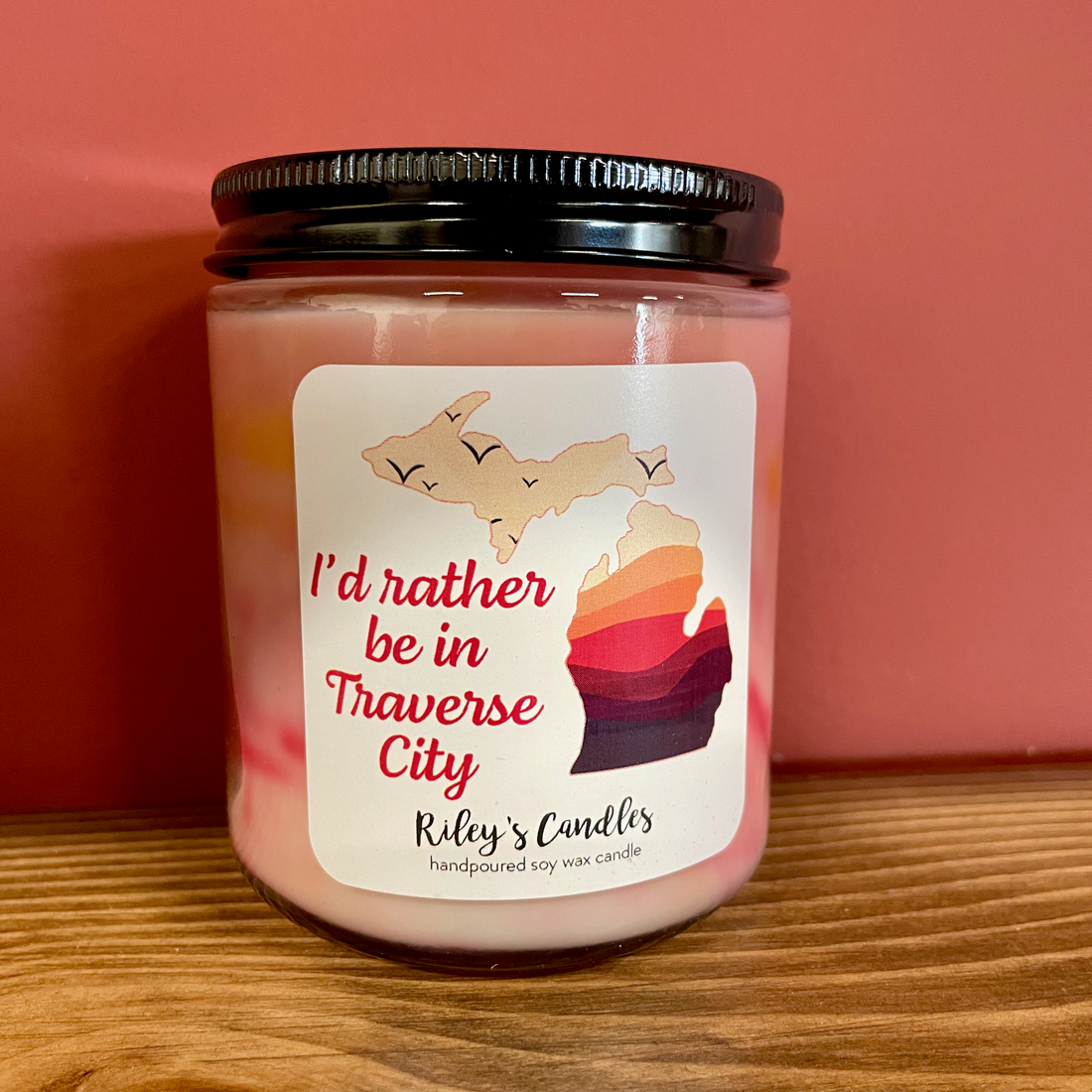 I'd Rather Be In Traverse City Candle Riley's Candle