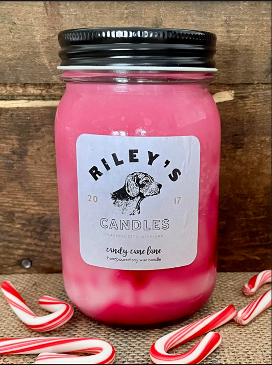 Candy Cane Lane Candle